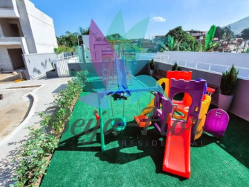 Playground planejado para as crianas curtirem cada pedacinho desse maravilhoso condomnio